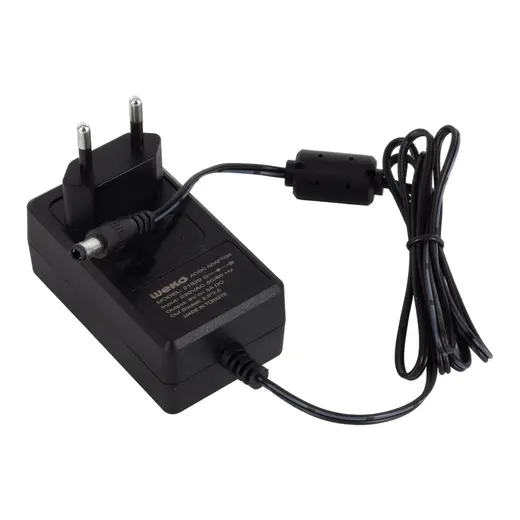 WEKO 9 VOLT - 3 AMPER 5.5*2.5 UÇLU YERLİ ÜRETİM PLASTİK KASA PRİZ TİPİ ADAPTÖR görseli 3