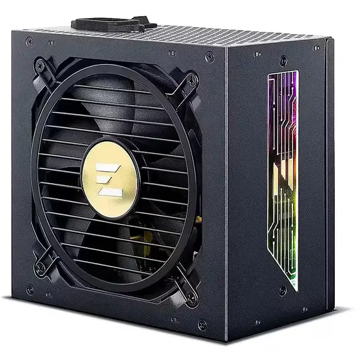 ZALMAN 1200W 80+ GOLD ZM1200-TMX2 VIEW PCIe 5.1 12V-2x6 Tam Modüler ARGB Güç Kaynağı görseli 4