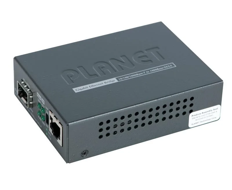 PLANET PL-GT-805A Media Converter 10/100/1000Base-T to 1000Base-SX/LX