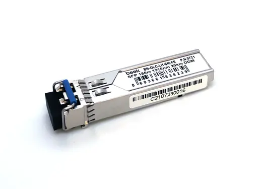 BEEK BN-GLC-LH-SM-FE 100Base-LX (LC/20km/1310nm/Singlemode) SFP module Cisco /Alcatel ürünleriyle uyumlu