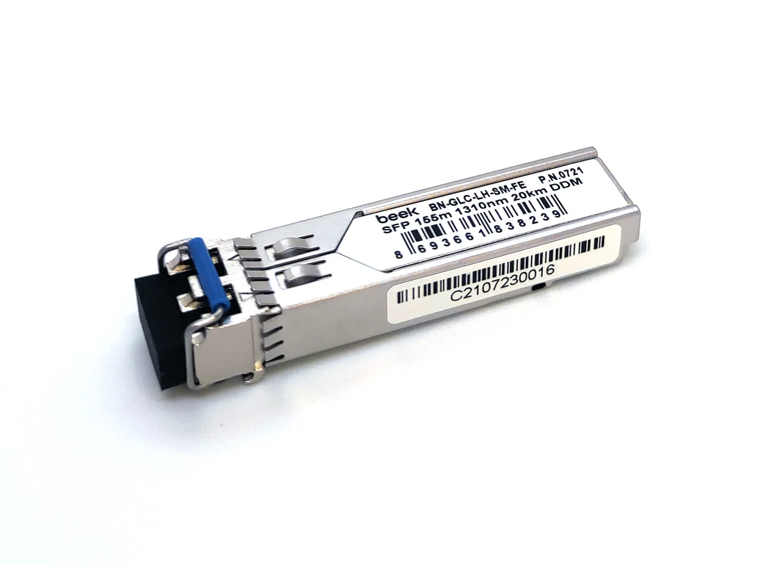 BEEK BN-GLC-LH-SM-FE 100Base-LX (LC/20km/1310nm/Singlemode) SFP module Cisco /Alcatel ürünleriyle uyumlu