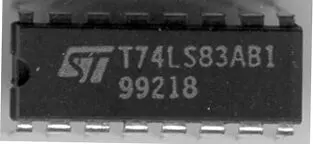 SCHUKAT 74LS83 4-BIT FULL ADDER