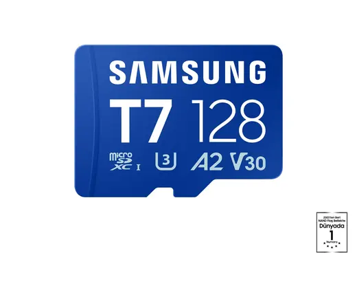SAMSUNG 128GB T7 MB-MB128T/WW Endurance microSDXC Hafıza Kartı görseli 4