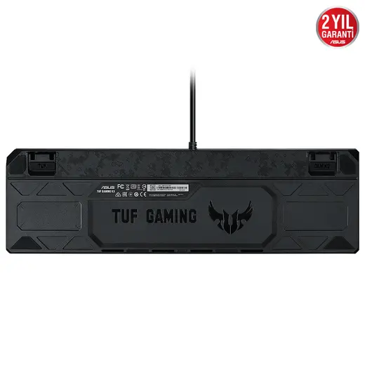 ASUS TUF GAMING K3 RA05 Red Mekanik RGB Aura Sync 1000Hz USB Gaming Klavye görseli 1