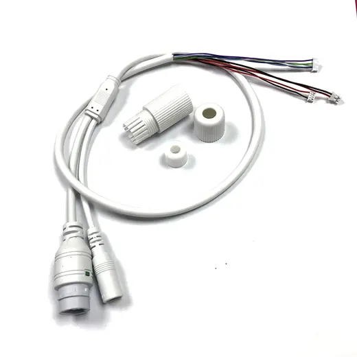 10 ADET IP KAMERA KABLOSU LEDLİ 9 PIN'Lİ ( 2P2.0+8P1.25 ) PLASTİK PİN SOKET DAHİL görseli 3