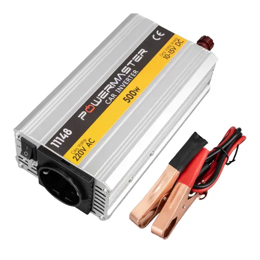 POWERMASTER PM-11148 12 VOLT - 500 WATT MODIFIED SINUS INVERTER (10-15V ARASI-220V AC) görseli 3