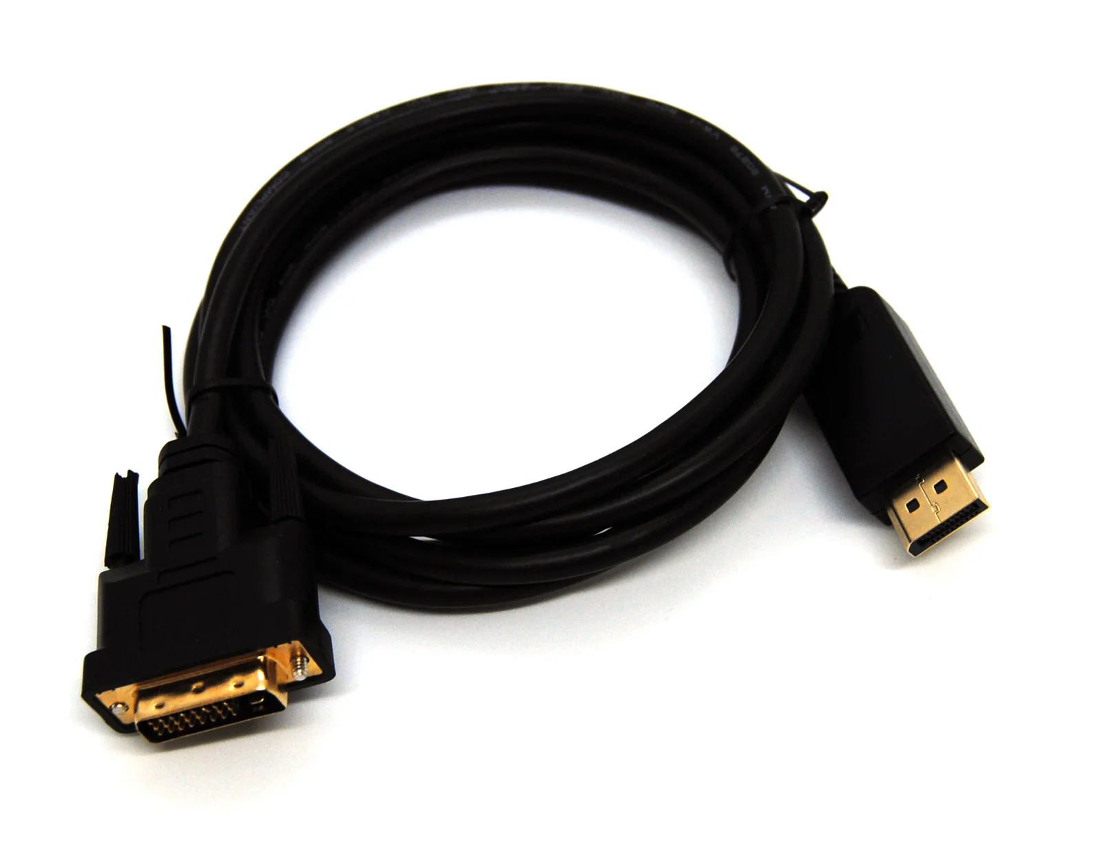 BEEK BC-DSP-DP-DVI-02 DisplayPort (DP) <-> DVI Kablosu, DP Erkek <-> DVI Erkek, 1080p, Altın Kaplama, 2 metre