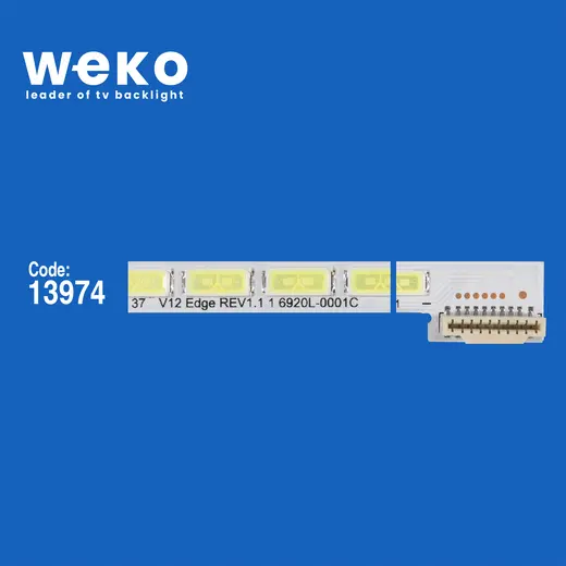WKSET-6073 13974X1 37 V12 EDGE REV1.1 1 1 ADET LED BAR (54LED) alternatif görünüm