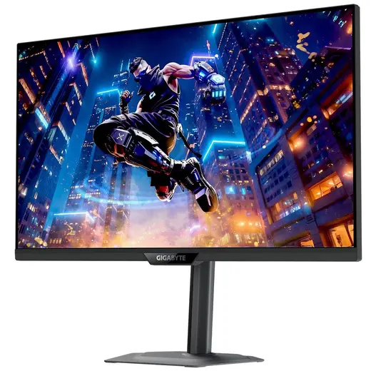 GIGABYTE 27" SS IPS M27UP 1MS 160HZ HDMI-DP TYPEC Gaming Monitör 3840x2160 görseli 2