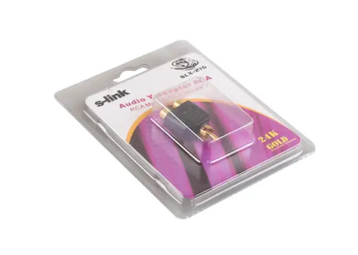 S-link SLX-216 Audio Y- Adapter RCA Çevirici alternatif görünüm