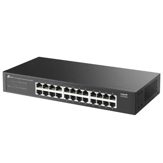 TP-LINK LS1024G 24 PORT GIGABIT MASAÜSTÜ RACKMOUNT SWITCH görseli 3