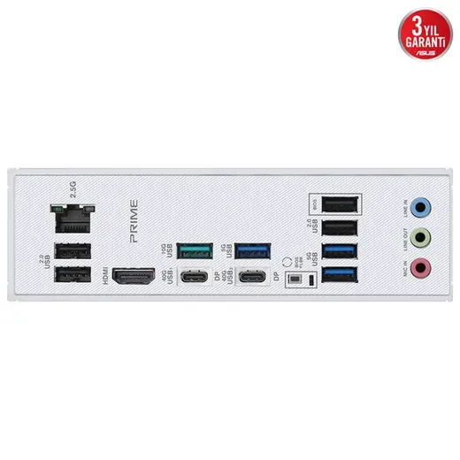 ASUS PRIME X870-P DDR5 HDMI DP PCIE 5.0 AM5 ATX görseli 2