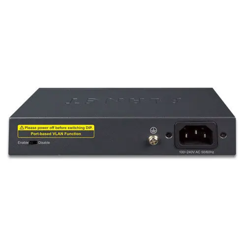 PLANET PL-GSD-805 Yönetilemeyen Switch (Unmanaged Switch) 8-Port 10/100/1000BASE-T Dahili güç adaptörü alternatif görünüm