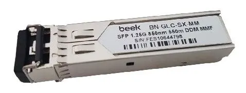 BEEK BN-GLC-SX-MM 1000Base-SX (LC/550m/850nm/Multi-Mode) SFP Modül, 1.25Gb/s, Cisco, Extreme, NORTEL, ZTE, Huawei