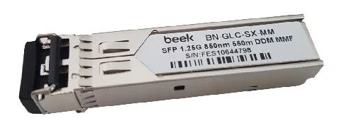 BEEK BN-GLC-SX-MM 1000Base-SX (LC/550m/850nm/Multi-Mode) SFP Modül, 1.25Gb/s, Cisco, Extreme, NORTEL, ZTE, Huawei