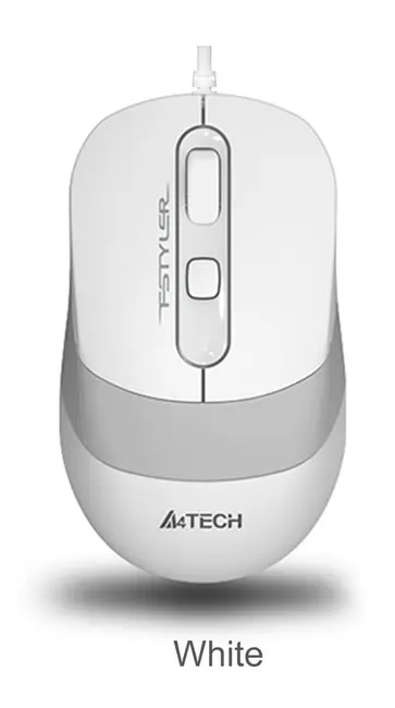 A4 Tech Fm10 Usb Fstyler Beyaz Optik 1600 Dpı Mouse alternatif görünüm