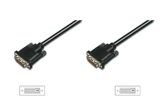 BEEK BC-DSP-DVI-MM-02-ECO DVI Bağlantı Kablosu, DVI-D (24+1) Erkek - DVI-D (24+1) Erkek, 2 metre, Siyah Renk