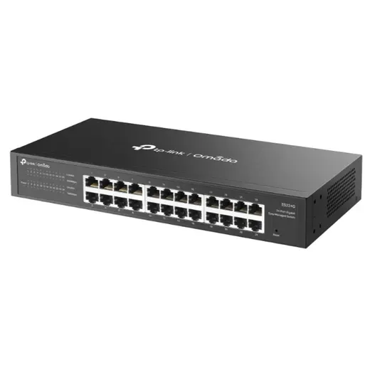 TP-LINK OMADA ES224G 24 PORT GIGABIT EASY YÖNETİLEBİLİR METAL KASA SWITCH görseli 3