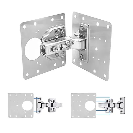 SUNUP DELİKLİ MOBİLYA MENTEŞE ONARIM BRAKET KİTİ (TEKLİ PAKET FİYATI) görseli 3