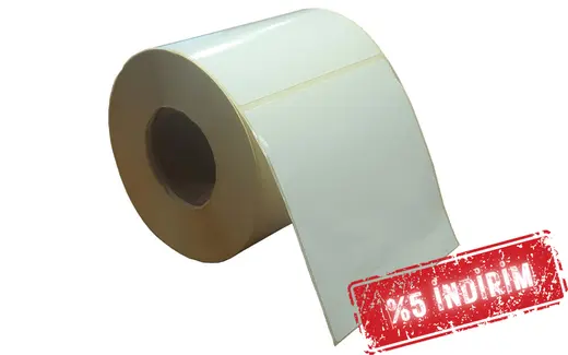 Vellum Etiket 100mm X 100mm 1li 📣 𝗪𝗮𝘅 𝗥𝗶𝗯𝗼𝗻 𝗴𝗲𝗿𝗲𝗸𝗶𝗿 görseli 1