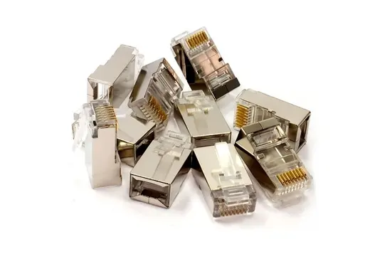 RJ-45 CAT6 METAL CONNECTOR x 100
