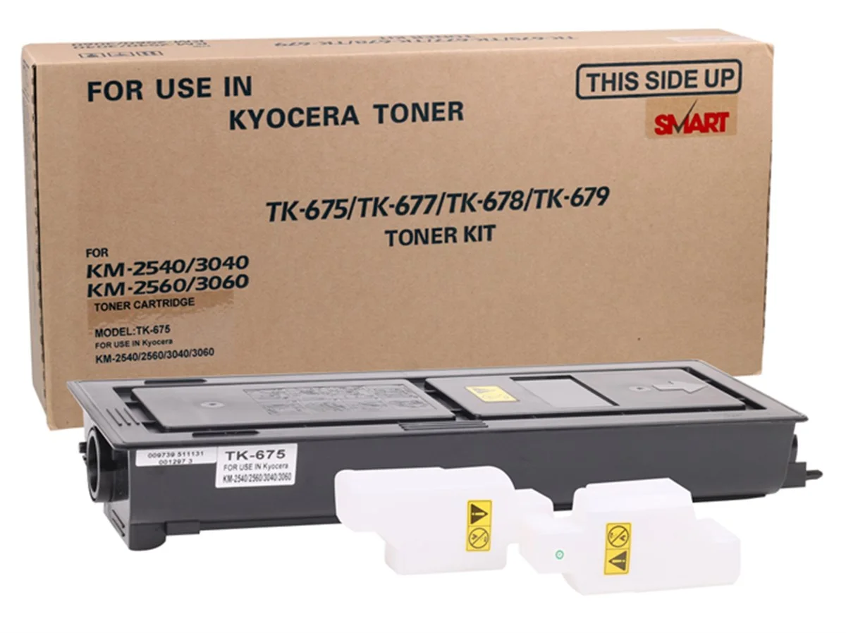 Kyocera Mita TK-675 Smart Toner KM-2540 KM-2560 KM-3040 KM-3060