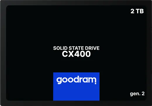 GOODRAM CX400 2 TB 2.5" SATA3 SSD 550/500 (SSDPR-CX400-02T-G2)