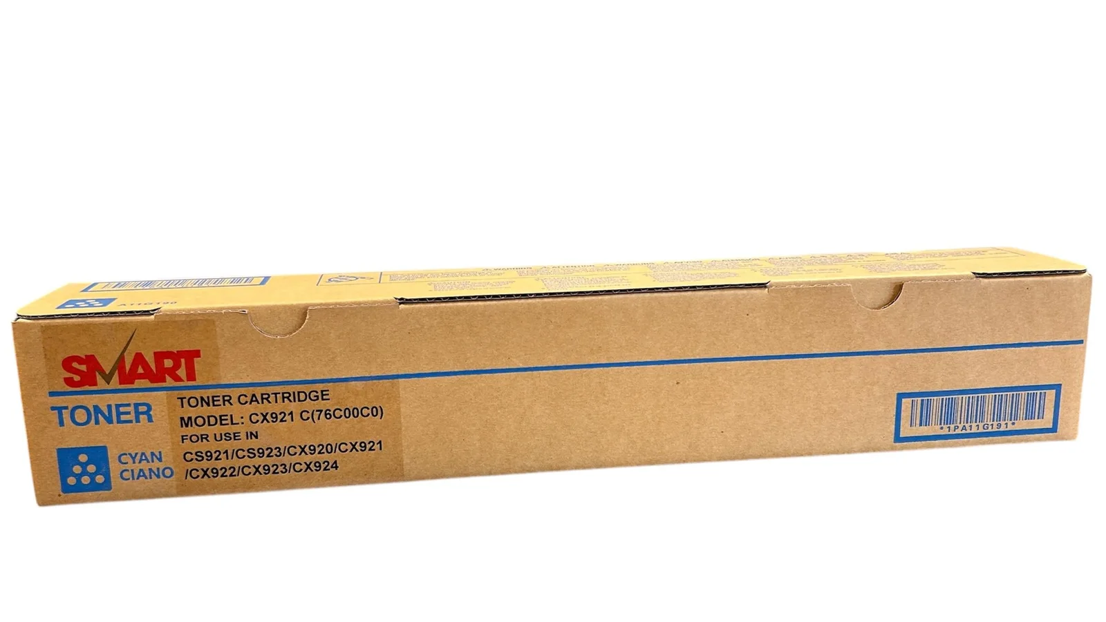 Lexmark CX-920 CX-921de 76C00C0 Smart Mavi Toner CX-922de CS-921de CS-923de