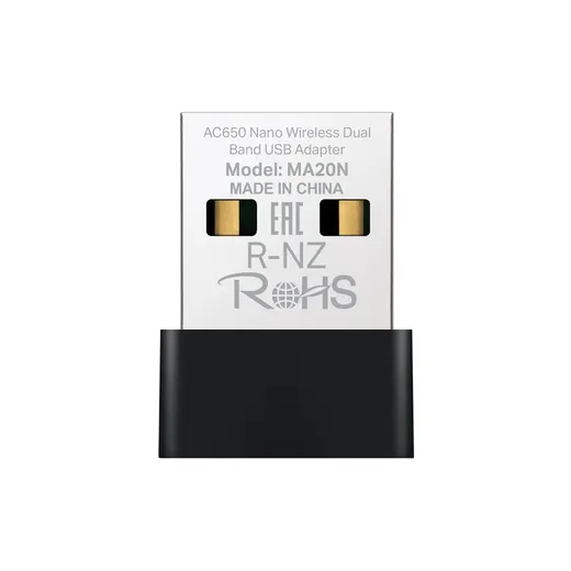 TP-Link Mercusys MA20N AC650 Nano Wi-Fi USB Adapter