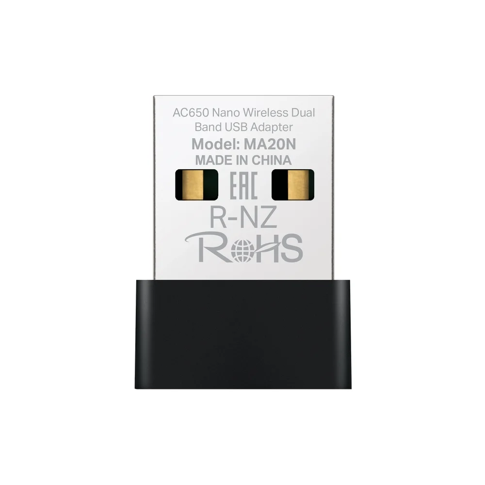 TP-Link Mercusys MA20N AC650 Nano Wi-Fi USB Adapter