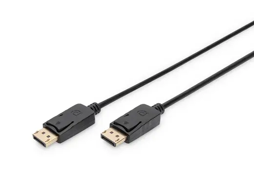 DIGITUS AK-340100-010-S DISPLAYPORT KABLO DPe/DPe SIYAH 1MT