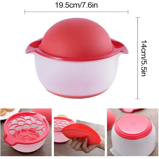 SUNUP SN-24893 ÇOK FONKSİYONLU SEBZE MEYVE SOYMA KASESİ görseli 4