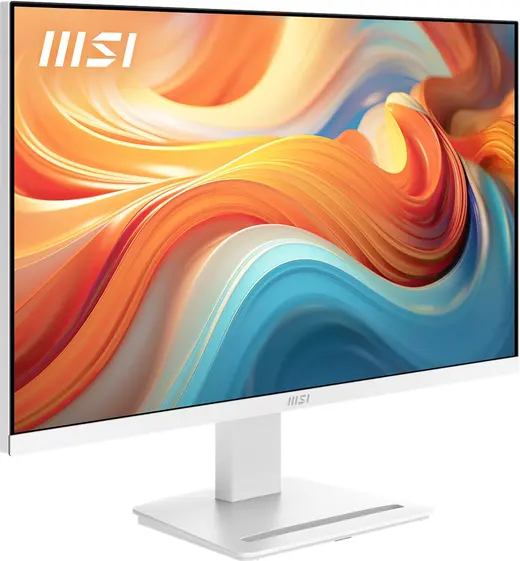 MSI 27" FLAT IPS PRO MP273QW E14 1MS 144HZ HDMI-DP Kurumsal Monitör Beyaz 2560x1440 görseli 7