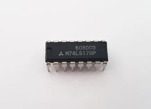 SCHUKAT 74LS170 4x4 REG. FILE