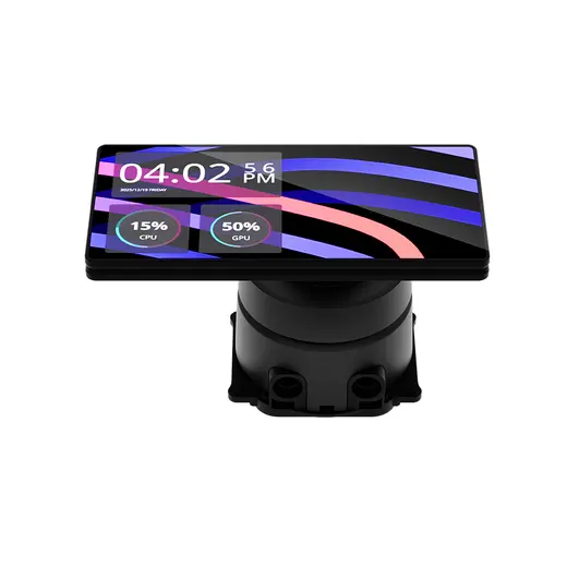 COOLERMASTER 360MM LCD MasterLiquid Core 360 MLW-D36M-A24PA-L1 ARGB AM5-1851p Sıvı Soğutmalı İşlemci Fanı görseli 1