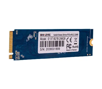 HI-LEVEL 256 GB NVME SSD 3300/1200 (HLV-M2PCIESSD2280/256G) görseli 3