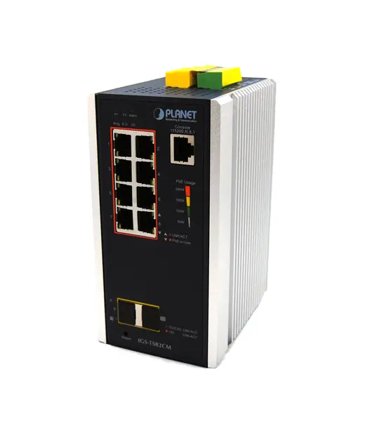 PLANET PL-IGS-TS82CM L2+ Endüstriyel Yönetilebilir Switch (L2+ Industrial Managed Ethernet Switch) 8-Port 10/100/1000T