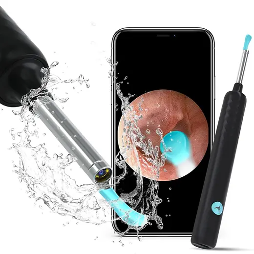 BEBIRD T5 5MP KAMERA 3.5MM LENS ŞARJLI WIFI GÖRÜNTÜLÜ KULAK TEMİZLEYİCİ SİYAH RENK alternatif görünüm