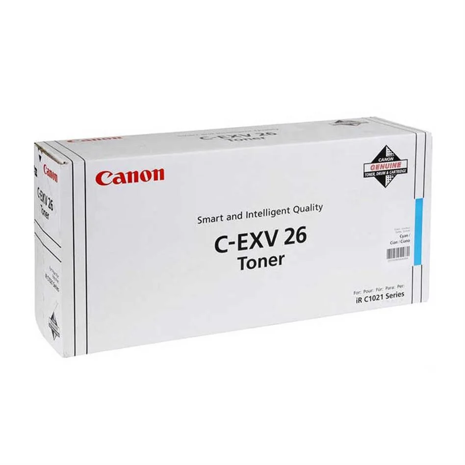 Canon EXV-26 Orijinal Mavi Toner ImageRUNNER -1021i -1022i -1028i 1659B006