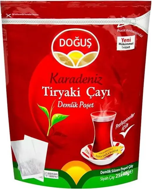 Doğuş Karadeniz Kırmızı Demlik Poşet Çay 25x40 gr