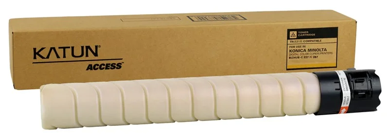 49189-Minolta-Develop TN-221 Katun Sarı Toner Bizhub C-227 C-287 +227 +287