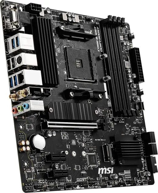 Msi B550M PRO-VDH WiFi 4400mhz(OC) M.2 AM4 mATX Anakart alternatif görünüm