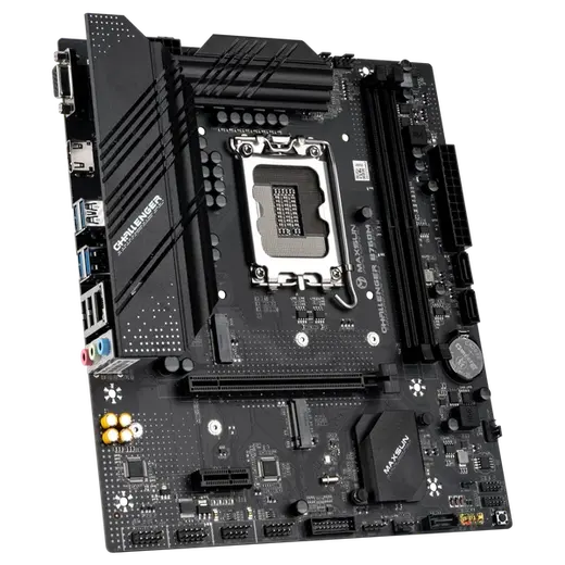 MAXUN CHALLANGER B760M-F DDR4 HDMI PCIE 4.0 1700p mATX görseli 3