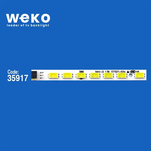 WKSET-5993 35917X2 LG İNNOTEK 73.37T07.001-0-CS1 2 ADET LED BAR (60LED) alternatif görünüm