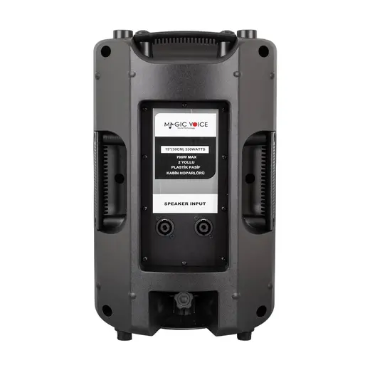 MAGICVOICE MV-3415 38 CM 700 WATT 15 PLASTİK KABİN PASİF HOPARLÖR (KÖPÜKSÜZ GÖNDERİLMESİN) görseli 3