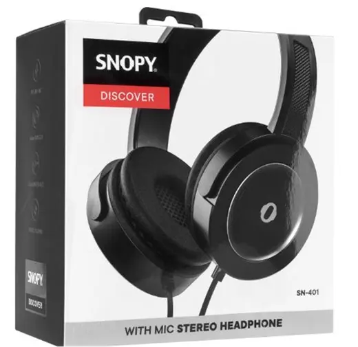 Snopy SN-401 DISCOVER Gri Güçlendirilmiş Bass Etkili Mikrofonlu Kulaklık alternatif görünüm