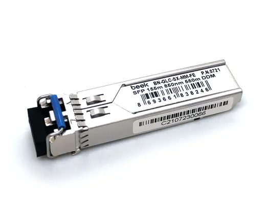 BEEK BN-GLC-SX-MM-FE 100Base-SX (LC/2km/850nm/Multimode) SFP module Cisco /Alcatel ürünleriyle uyumlu