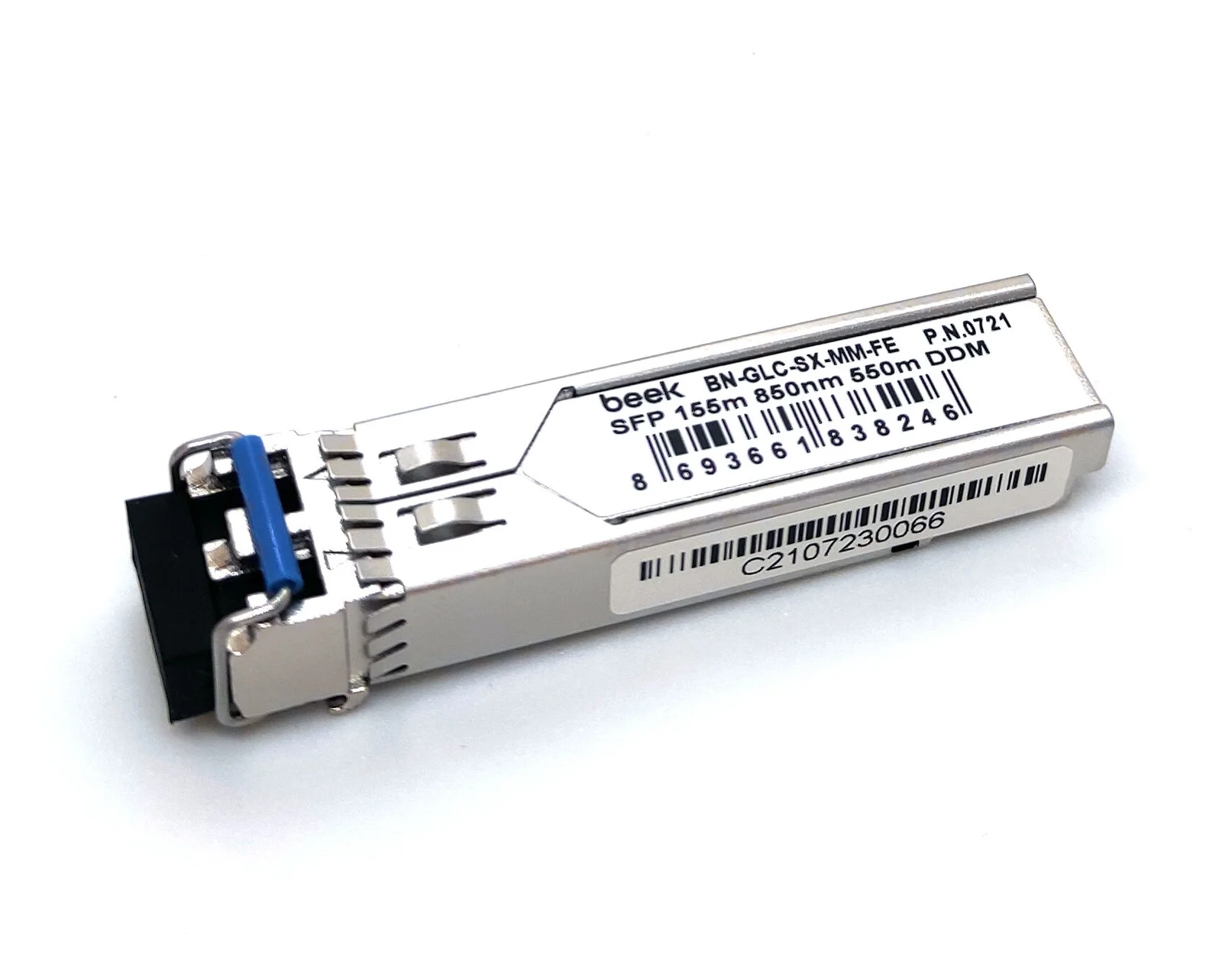 BEEK BN-GLC-SX-MM-FE 100Base-SX (LC/2km/850nm/Multimode) SFP module Cisco /Alcatel ürünleriyle uyumlu