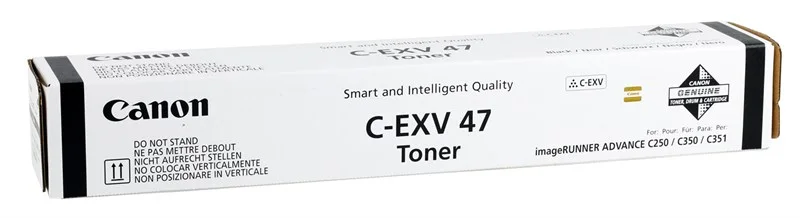 Canon EXV-47 Orjinal Siyah Toner IR-C -250i -255i -350i -355i