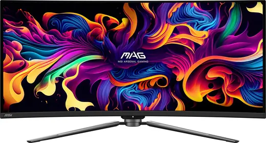 MSI 34" MAG 341CQP QD-OLED 0.03MS 175HZ HDMI-DP Kavisli Gaming Monitör 3440x1440 görseli 8